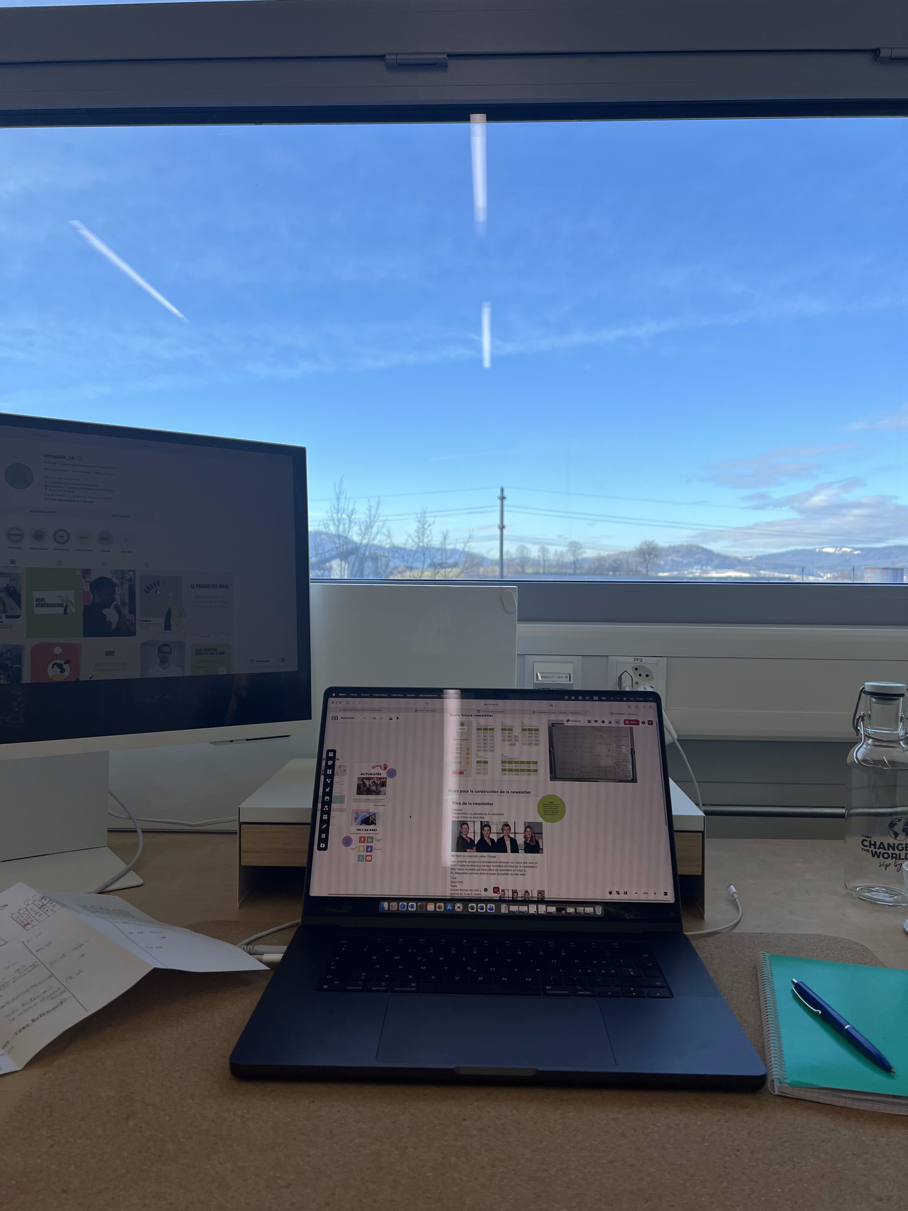 Nous avons déménagé